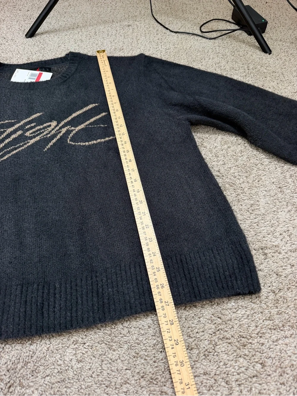 Nike Jordan Flight Heritage Knit Sweater Size large